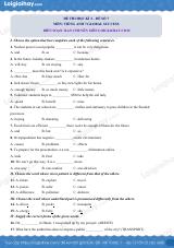 Đề thi học kì 2 Tiếng Anh 7 Global Success - Đề số 7